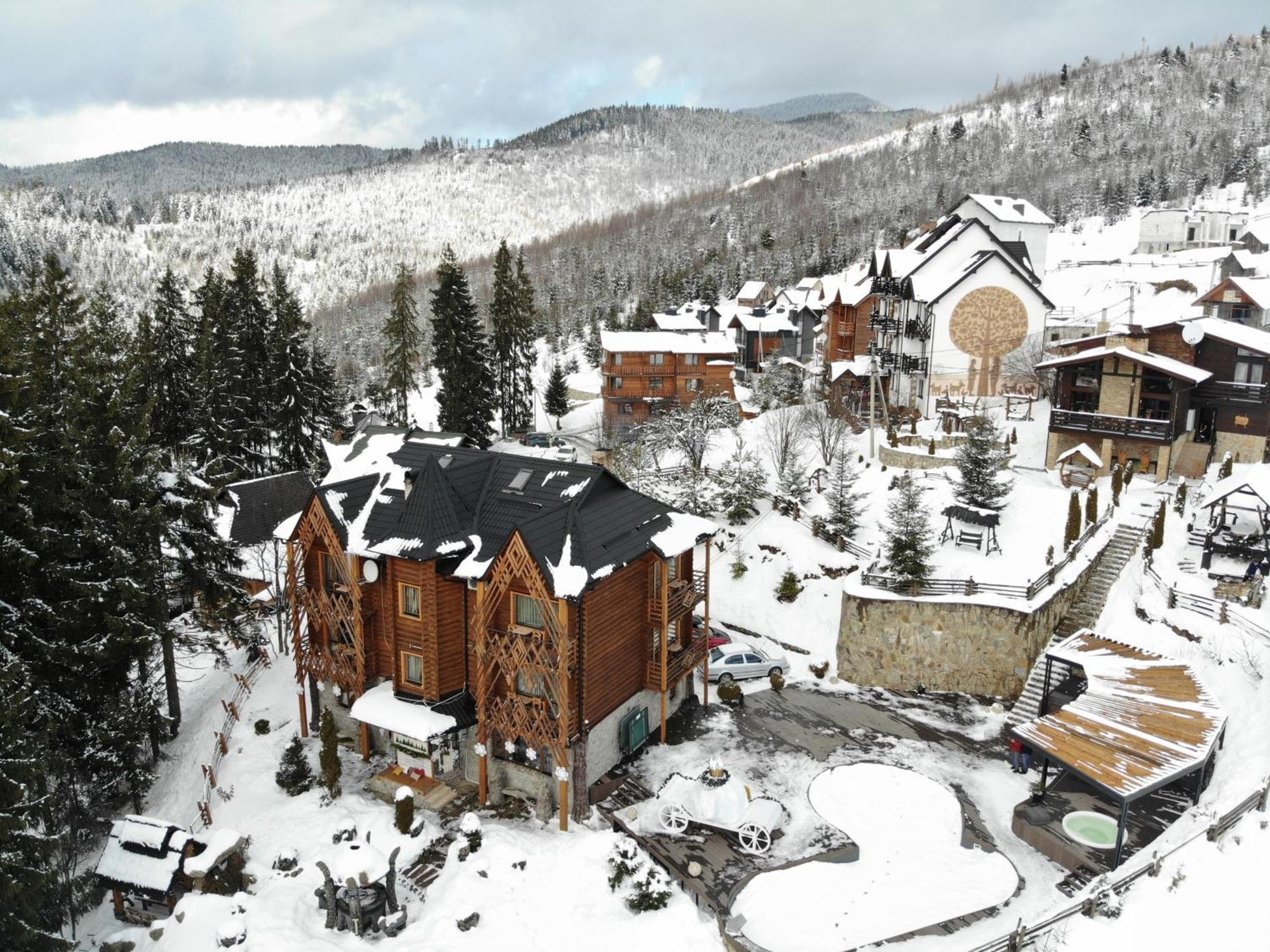 Stara Pravda Hotel - Vykrutasy بوكوفِل المظهر الخارجي الصورة